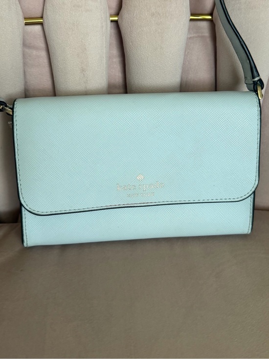kate spade Handbags - Kate Spade ♠️ Blue Leather Crossbody